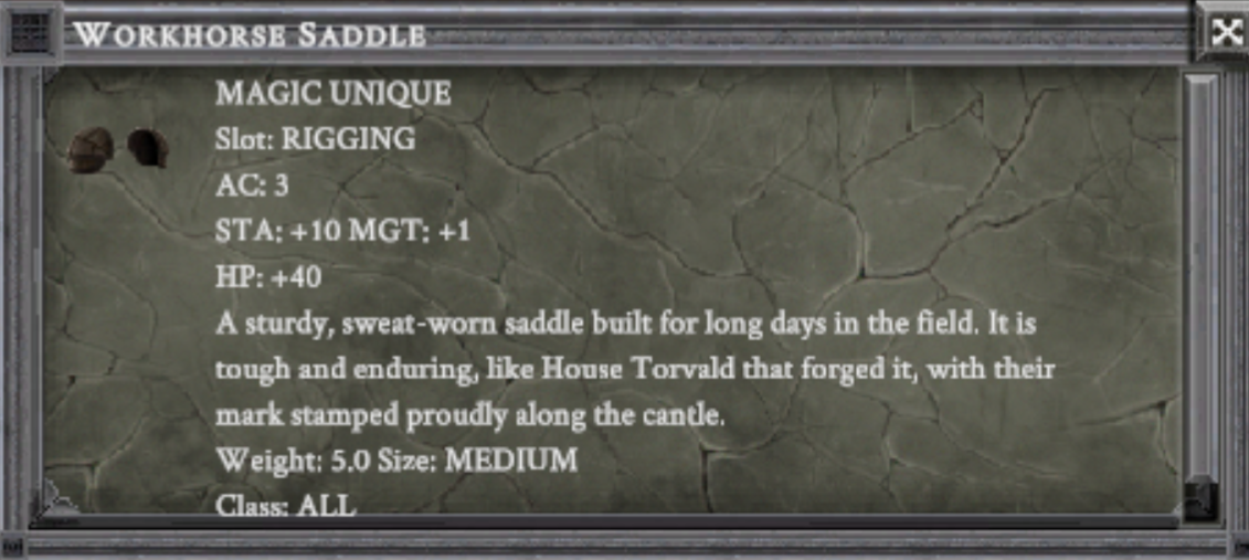 WORKHORSE SADDLE item card