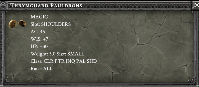 THRYMGUARD PAULDRONS item card