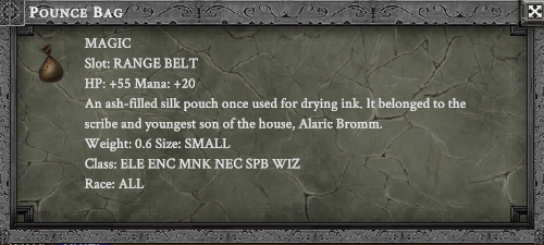 POUNCE BAG item card