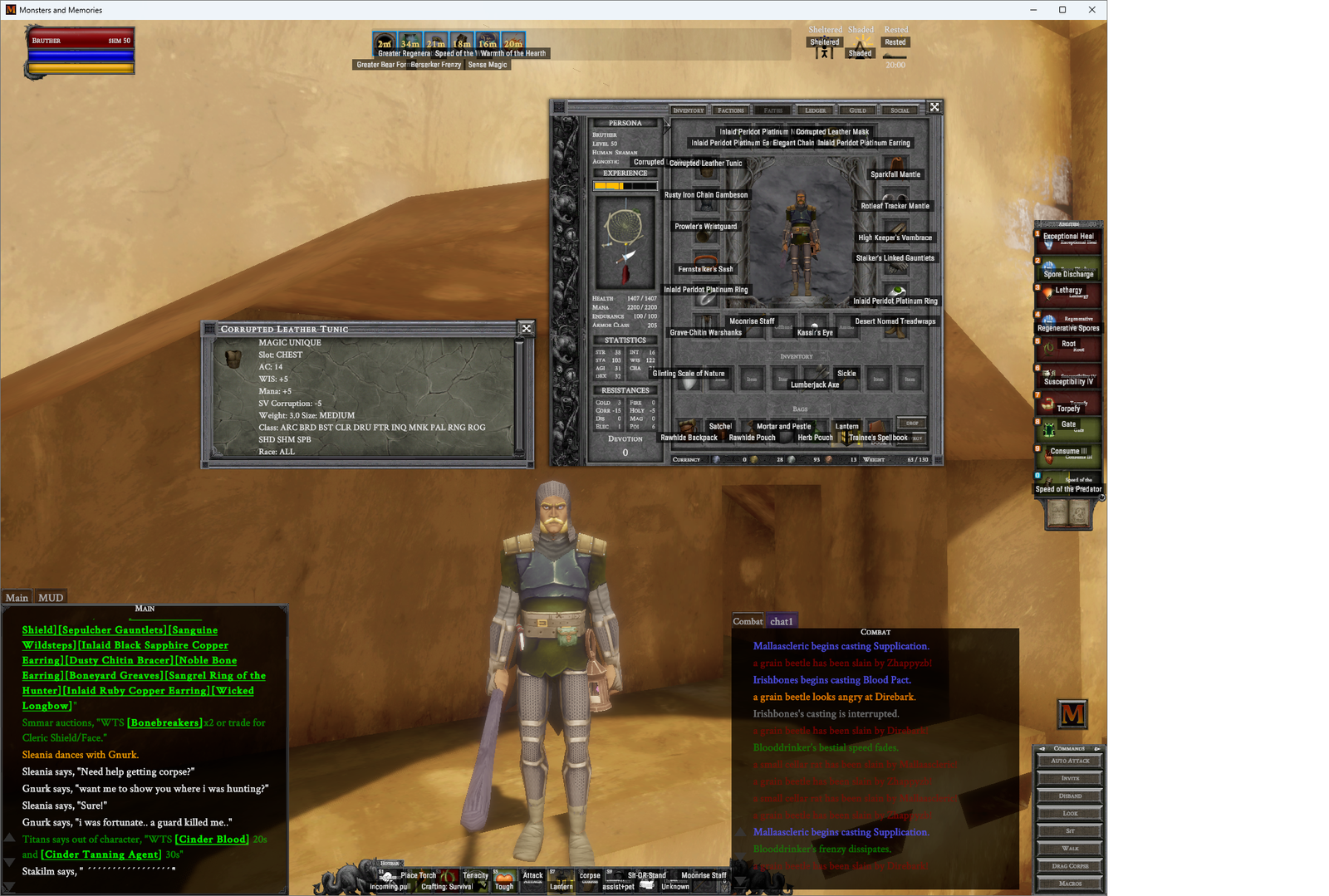 Pending new item: CORRUPTED LEATHER TUNIC